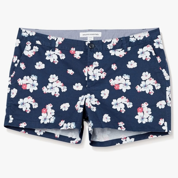 Amazon Essentials Women's 3.5" Inseam Chino Short - Picture 3 of 7